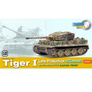 Dragon Armor 1/72 Tiger I Late Production (60544)