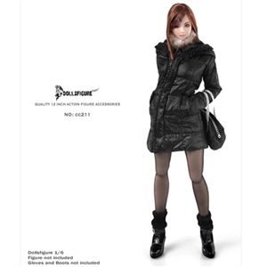 Dollsfigure Female Winter Hoodie Jacket & Accessories Set (CC211)