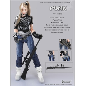 Clothing Set: Dollsfigure Female Punk Sniper Set (CC219)