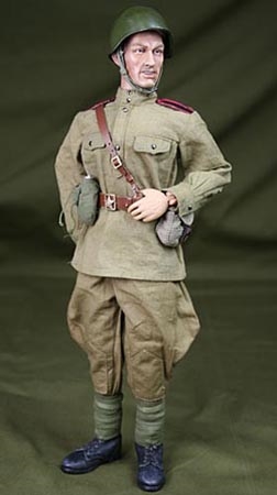 Boxed Figure: DiD WWII Soviet Union Nikolai Sokolovsky (20002)