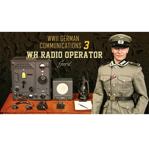 DiD WWII German Communication 3 WH Radio Operator - Gerd (80133)