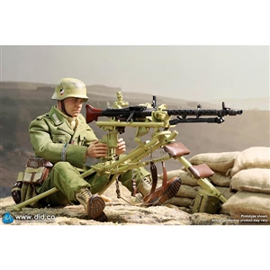 Boxed Accessory: DiD WWII German Tripod for MG34 (Green or Yellow) (E60069)