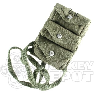 Pouch DiD US WWII 3 Pocket Grenade One Button Style