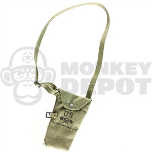 Case DiD US WWII Gas Mask Training Bag