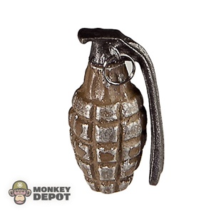 Grenade DiD US WWII Pineapple Green Metal