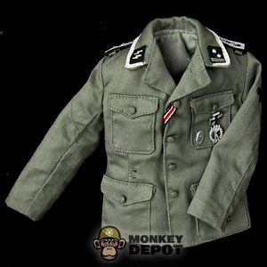 Tunic: DiD German WWII SS NCO w/Medals