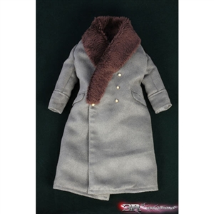 Coat: DiD German WWII Greatcoat w/ Wool Collar