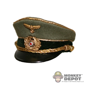 Hat: DiD German WWII Field Marshall Visor Cap