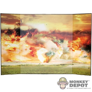 Display: DiD WWI Explosion (20.75in X 13.5in)