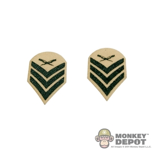 Insignia: DiD US Marine Sergeant E-5 SGT Chevron Patches