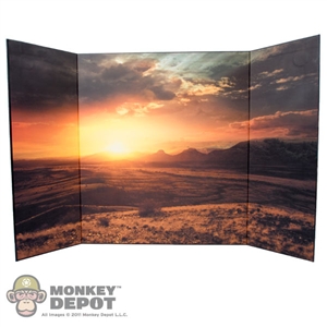 Display: DiD Sun Set Backdrop (21" X 13.5")