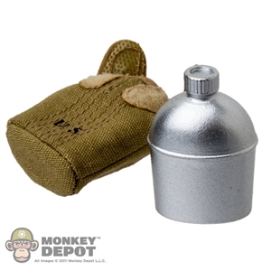 Canteen: DiD US WWI M1910 Canteen w/Cover