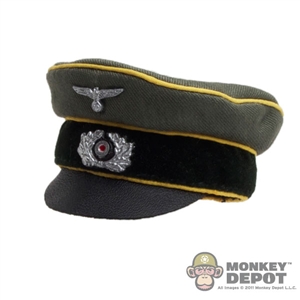 Hat: DiD German WWII Wehrmacht Visor Cap