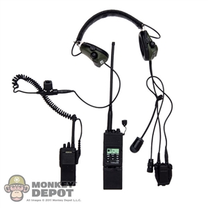 Radio: DiD TK-5400 Portable Radio w/Comtac III Dual Comm Headset