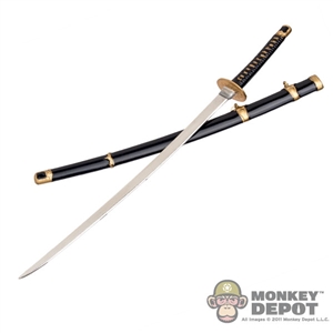 Sword: DiD Japanese Samurai Sword w/Scabbard (Metal)