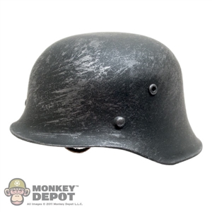 Helmet: DiD German WWII Weathered Metal Helmet