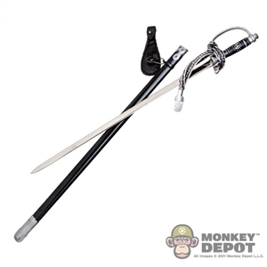 Sword: DiD German Metal Sword w/Scabbard