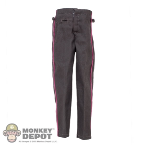 Pants: DiD WWII German Gray Pants w/Pink Piping