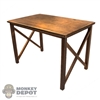 Table: DiD Brown Wooden Table