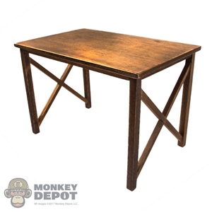 Table: DiD Brown Wooden Table