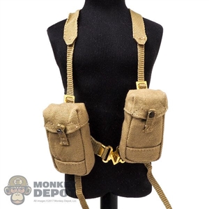 Harness: DiD British WWII P37 Pattern Webbing w/Pouches