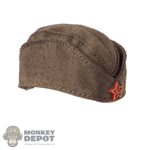 Hat: DiD Russian WWII Weathered Pilotka Side Cap