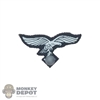 Insignia: DiD German Luftwaffe Bevo Breast Eagle (Blue)