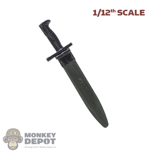 Knife: DiD 1/12th US Bayonet w/Scabbard (Knife can not be removed)