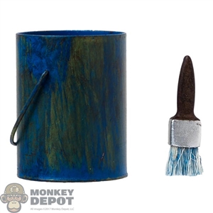 Supplies: DiD Blue Metal Paint Bucket w/Brush