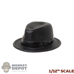 Hat: DiD 1/12th Mens Molded Black Hat