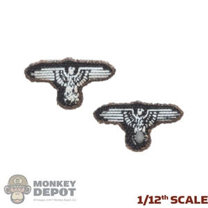 Insignia: DiD 1/12th WWII German Sleeve Eagle (Pair)