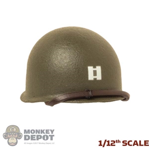 Helmet: DiD 1/12th Mens WWII US M1 Helmet