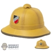 Helmet: DiD Molded German DAK Tropical Pith Helmet