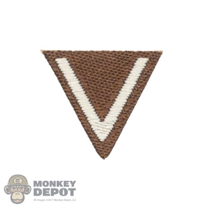 Insignia: DiD WWII German DAK Sleeve Ranking  (Brown)