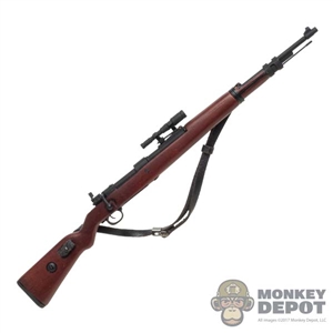 Rifle: DiD German K98 Rifle w/Short Sniper Scope (Wood + Metal)