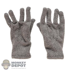 Gloves: DiD Mens Grey Cloth Gloves