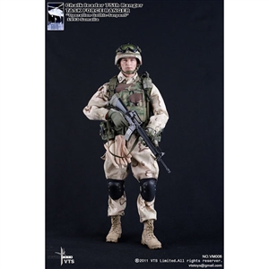 Boxed Figure: DAM 75th Ranger CHALK Task Force Ranger (DAM-93001)
