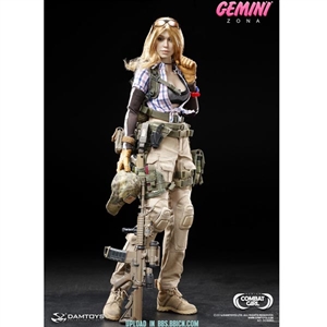 Boxed Figure: DamToys Combat Girls Series Gemini - Zona (DAM-DCG001)