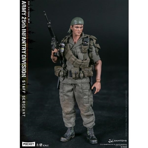 DamToys 1/12th ARMY 25th Infantry Division Private Staff Sergeant (DAM-PES006)