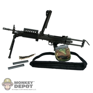 Rifle: DAM MK46 MOD0 w/100R SAW Ammo Box, Ammo and Sling