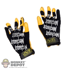 Gloves: DAM Toys Mechanix Work Gloves - Black