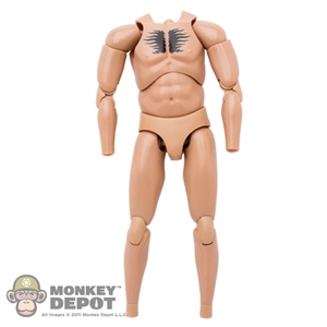 Figure: DamToys Spade 2 w/Tattoo (No Head, Hands or Feet)