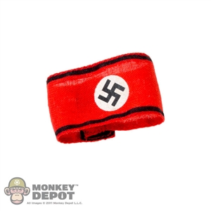 Armband: DamToys German WWII Swastika Black Stripes