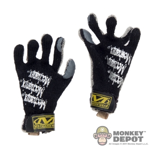 Gloves: DAM Toys Mechanix Work Gloves - Black/Grey