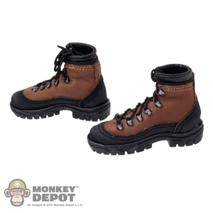 Boots: DamToys Brown Hiking Boots