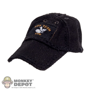 Hat: DamToys Black SDV Team One Ballcap