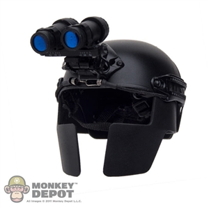 Helmet: DamToys A-Frame Ballistic Helmet w/Ear & Side Chops