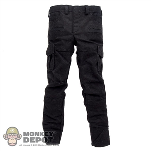 Pants: DamToys Black Cargo Pants