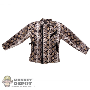 Coat: DamToys Snake Skin Jacket