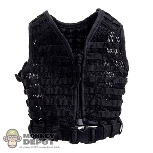 Vest: DamToys Black MOLLE SPOSN Vest w/Belt